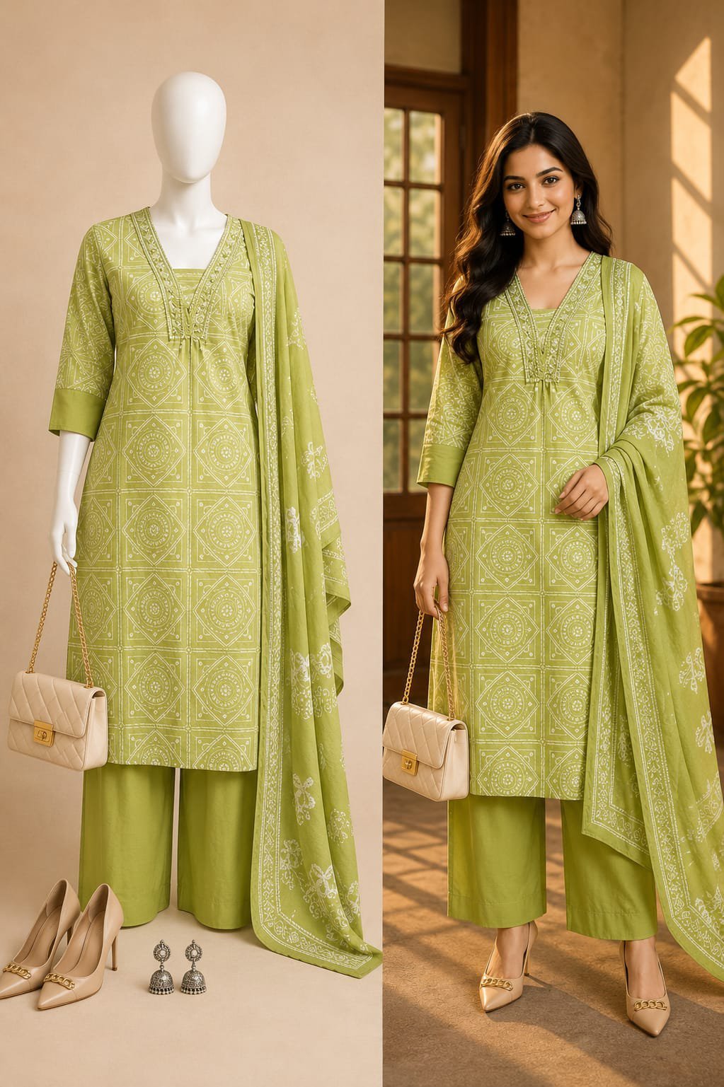 cotton dress A